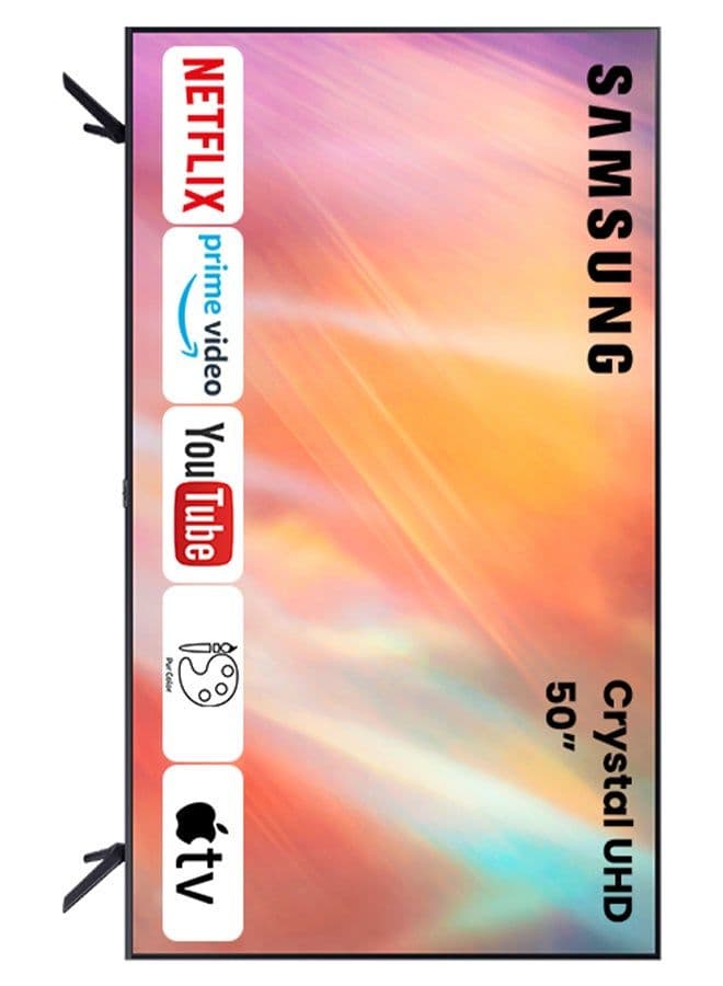 50-Inch Crystal UHD Crystal Processor 4K Flat Smart Tv UA50AU7000UXZN / UA50AU7000UXEG Titan Grey - image 9