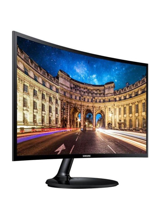 24-Inch Full HD Curved Monitor Black - image 2