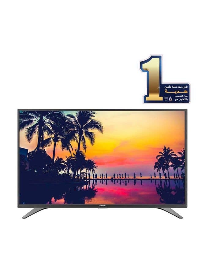 TORNADO LED TV 32 Inch HD With Built-In Receiver, 2 HDMI and 2 USB Inputs 32ER9300E Black - image 3