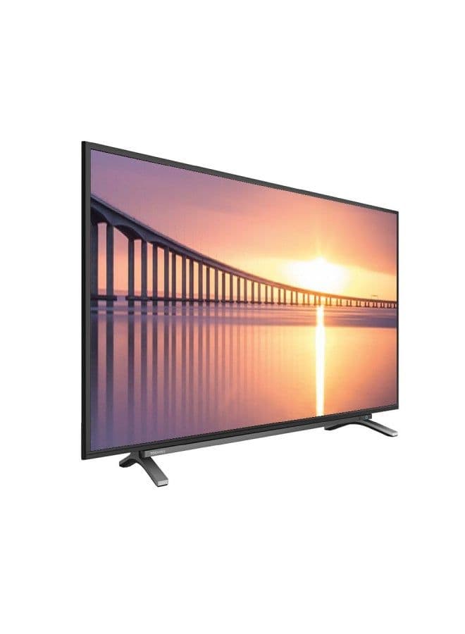43 Inch LED TV Full HD with Built-In Receiver, 2 HDMI and 2 USB Inputs 43L3965EA Black