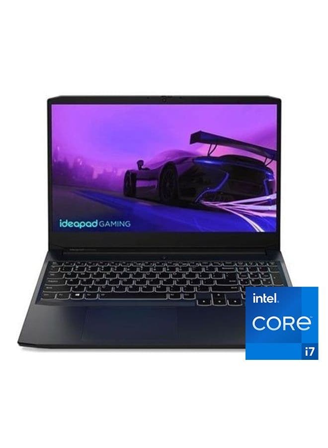 Laptop Ideapad-Gaming-3-15Imh05 15.6 Inch FHD Intel Core i7 10750H 16GB RAM 1TB HHD + 256GB SSD 4GB Nvidia Geforce Gtx 1650 Ti DDR6 DosOnyx English/Arabic Black - image 4